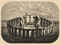 Stonehenge und Steindenkmale: Stonehenge bei Salisbury