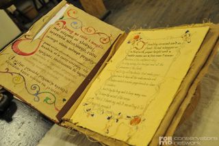 Book conservation, restoration