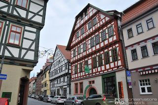 Half-timbered and old buildings