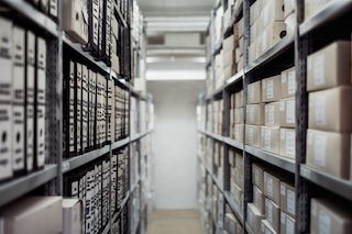 Archiving, inventory in archives