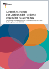 Strategie zur Stärkung der Resilienz gegenüber Katastrophen