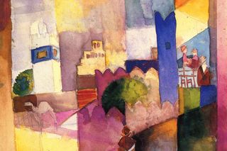 Kunst und Bilder von August Macke