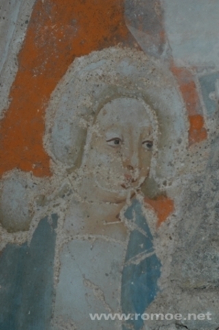Freigelegte Wandmalerei