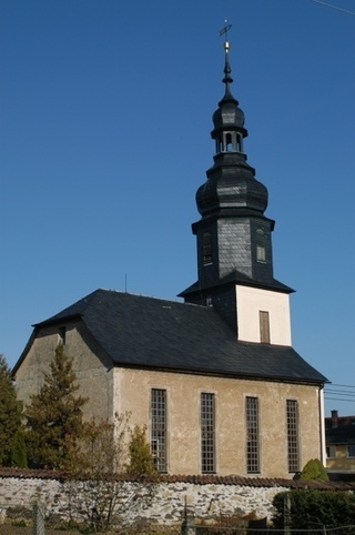 Kirche Gertewitz, Außenansicht der Kirche