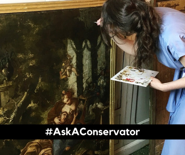 #AskAConservator - Ask a Conservator Day 2022 (Foto: AIC/FAIC)