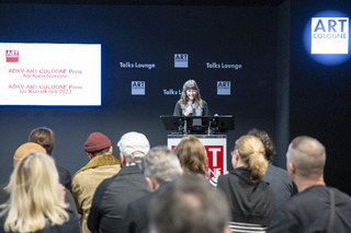 Talks Lounge, ADKV – ART COLOGNE Preisverleihungen 2023 für Kunstvereine, Halle 11.1