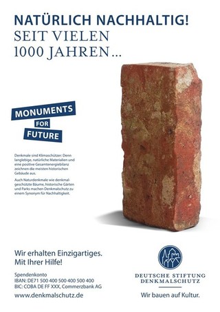 Deutschen Stiftung Denkmalschutz - Nachhaltige Baumateralien