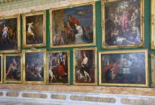 „Venus im Pelz“ an der Westwand der Bildergalerie von Sanssouci © SPSG / Daniel Lindner