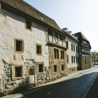 Erfurt, Steinernes Haus - Westfassade