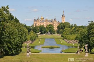 Das Schweriner Schloss war Residenz der mecklenburgischen Herzöge und Großherzöge