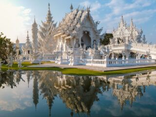 White Temple Chiang Rai Thailand, Wat Rong Khun Chiang Rai, Northern Thailand