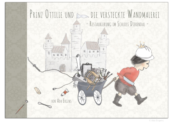 Buch-Cover: Prinz Ottilie und die Versteckte Wandmalerei