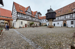 Ehemaliger Adelshof, Wordgasse 4, in Quedlinburg * Foto: Roland Rossner/Deutsche Stiftung Denkmalsch