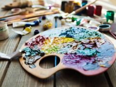 Farbpaletten für die Kunst