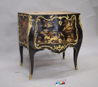 Rokoko-Kommode um 1750, Chinoiserie