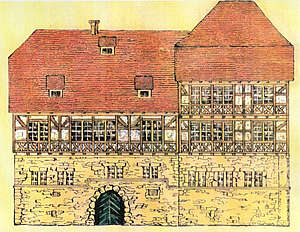 Der Hessenhof im Mittelalter